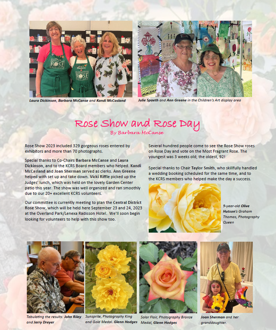 Page 3 - KCRS 2023 Summer Newsletter